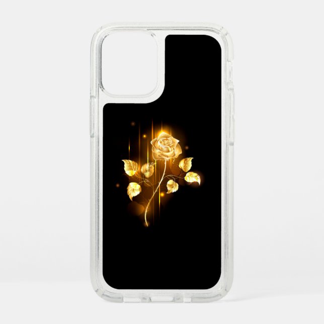 Golden rose ( gold rose ) speck iPhone 12 mini case (Front)
