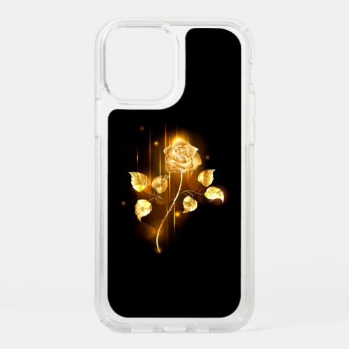 Golden rose  gold rose  speck iPhone 12 pro case