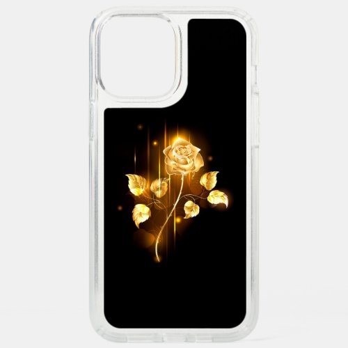 Golden rose  gold rose  speck iPhone 12 pro max case