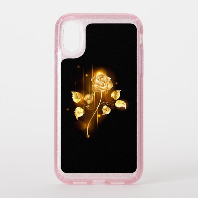 Golden rose ( gold rose ) speck iPhone XR case (Front)