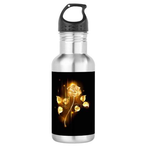 Golden rose  gold rose  stainless steel water bottle