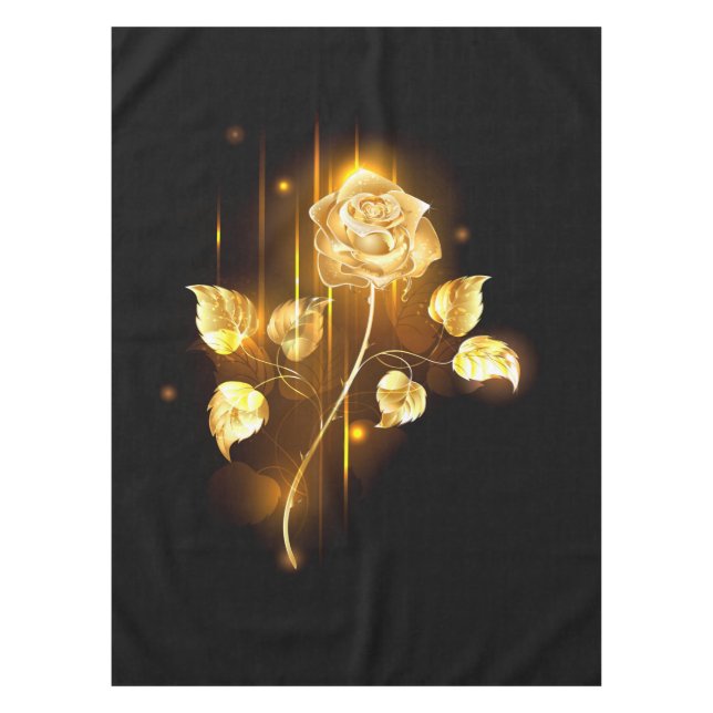 Golden rose ( gold rose ) tablecloth (Front)