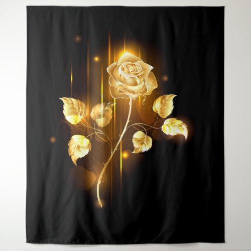 Golden rose  gold rose  tapestry
