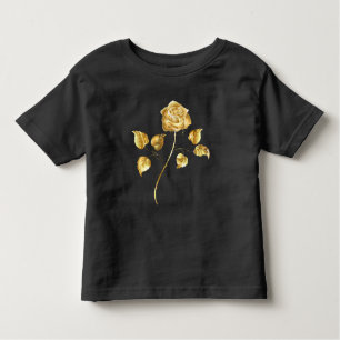 Golden rose ( gold rose ) toddler t-shirt