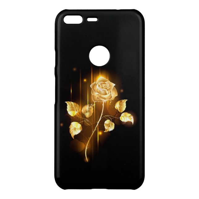 Golden rose ( gold rose ) uncommon google pixel XL case (Back)