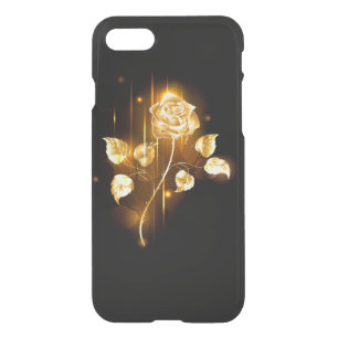 Golden rose ( gold rose ) iPhone SE/8/7 case
