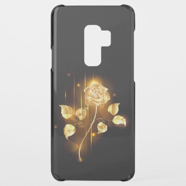 Golden rose ( gold rose ) uncommon samsung galaxy case (Back)