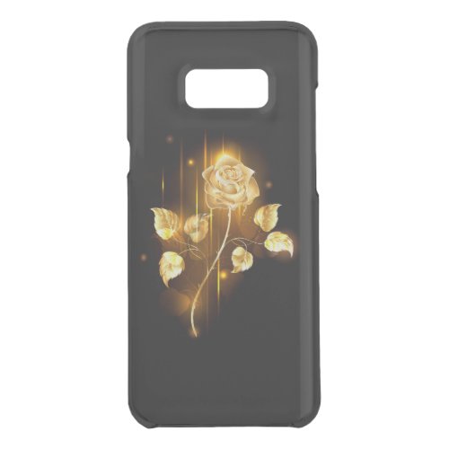 Golden rose  gold rose  uncommon samsung galaxy s8 case