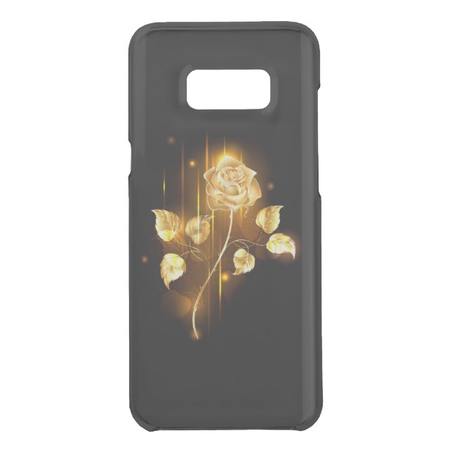 Golden rose ( gold rose ) uncommon samsung galaxy case (Back)