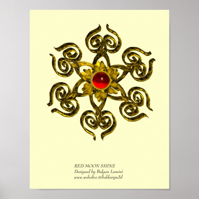 GOLDEN ROSE RUBY POSTER (Front)