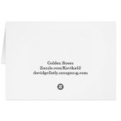 Golden Roses (Back Horizontal)