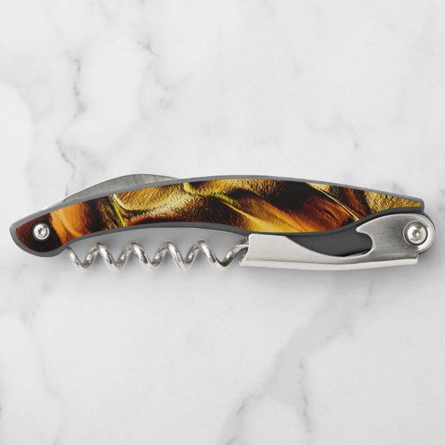 Golden rough dunes, with burnt parts waiter's corkscrew (Back)