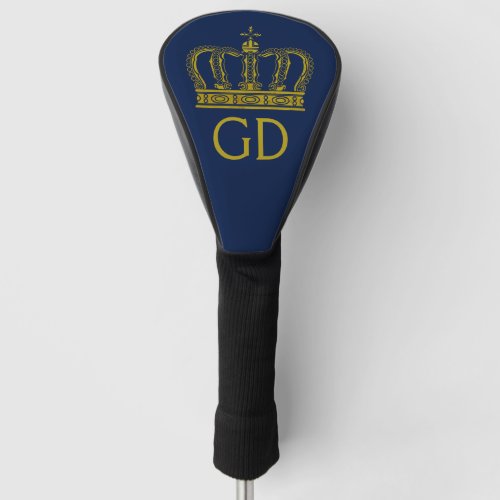 Golden Royal Crown I  your backgr  ideas Golf Head Cover