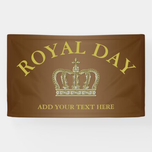 Golden Royal Crown III  your backgr  ideas Banner