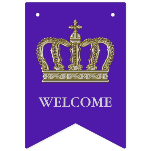 Golden Royal Crown III  your backgr  ideas Bunting Flags