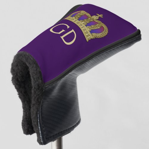 Golden Royal Crown IV  your backgr  ideas Golf Head Cover