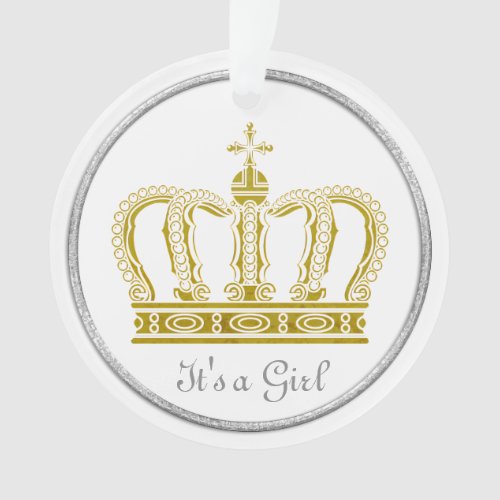 Golden Royal Crown  your backgr  ideas Ornament