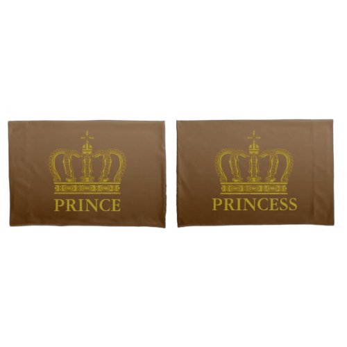 Golden Royal Crown  your backgr  ideas Pillowcase