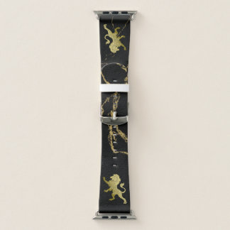 Golden Royal Lion Apple Watch Band