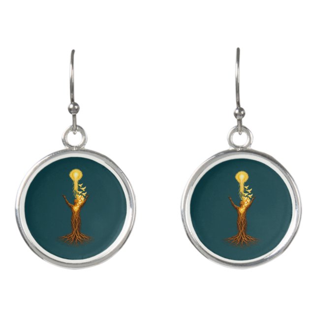 Golden Rule Earrings (Front)