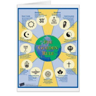 Golden Rule Poster Cards