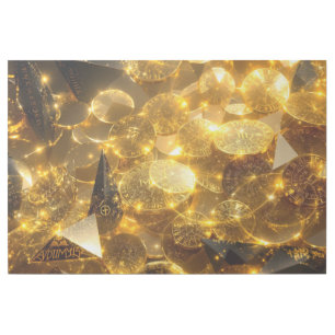 Golden Rune Coins Gallery Wrap