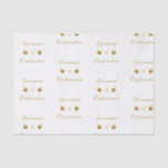 Golden Sacrament of Confirmation and Holy Spirit Tissue Paper