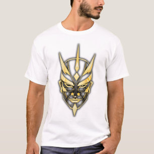 Golden Samurai Mask T-Shirt