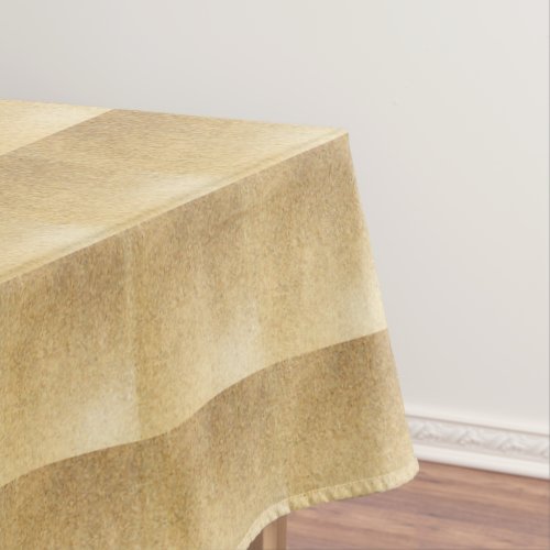 Golden Sands Squares Elegant SMulti_Sizes Tablecloth