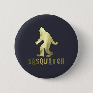 Golden Sasquatch Button
