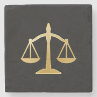 Golden Scales of Justice Law Theme Design