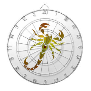 Golden Scorpion Dart Board