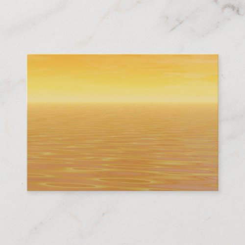 Golden Sea Business Cards
