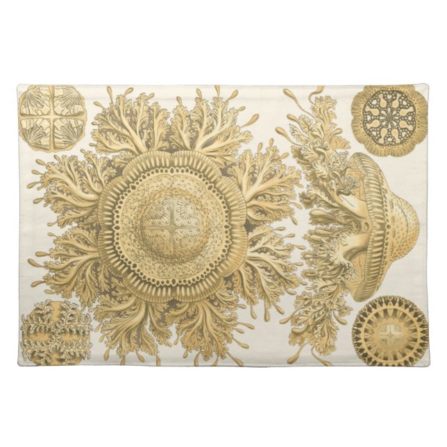 Golden Sea Creatures Placemat (Front)