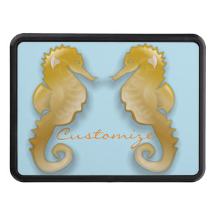 Golden Seahorse Thunder_Cove Hitch Cover