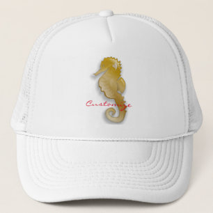 Golden Seahorse Thunder_Cove Trucker Hat