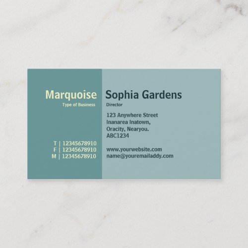 Golden Section 05a Business Card