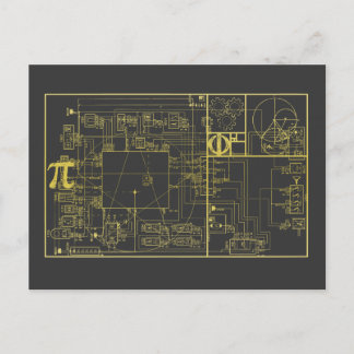 Golden Section Post Card
