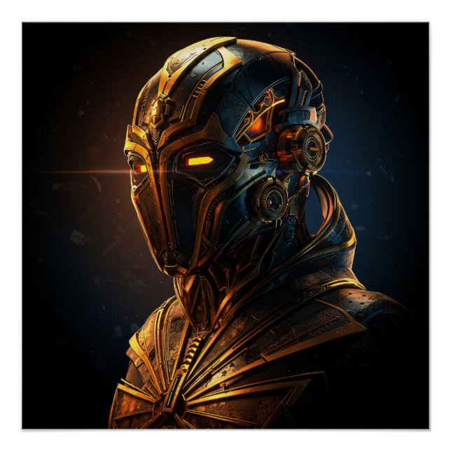 Golden Sentinel: The Awakening of the Future Poster (Front)