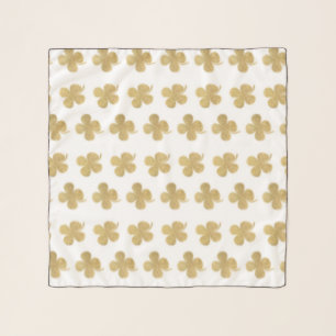 Golden Shamrock Scarf