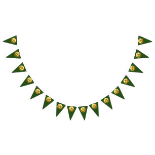 Golden Shamrock St. Patrick's Day Banner