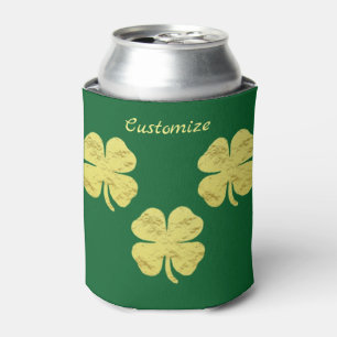 Golden Shamrocks Thunder_Cove Can Cooler