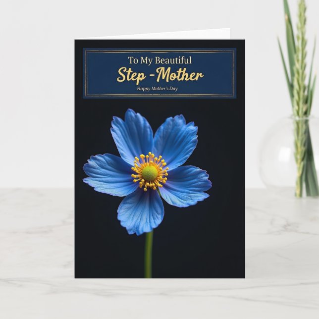 Golden Shimmer Mothers Day Card (Front)