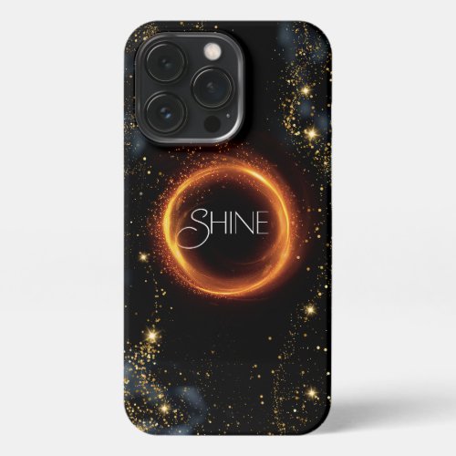 Golden Shine IPhone 13 Pro Max Phone Case