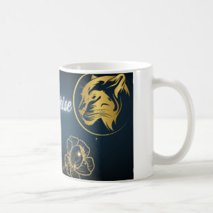 Golden Shooting Star Surprise Coffee Mug