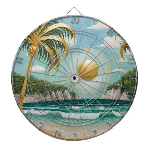 Golden Shores Dart Board