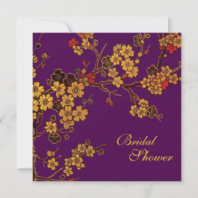 Golden Shower - Bridal Shower invites (Front)