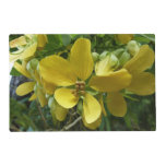 Golden Shower Tree Tropical Yellow Floral Placemat