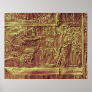 Golden shrine, Tutankhamun's Treasure Poster