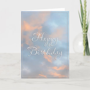 Golden Skies - Birthday Card